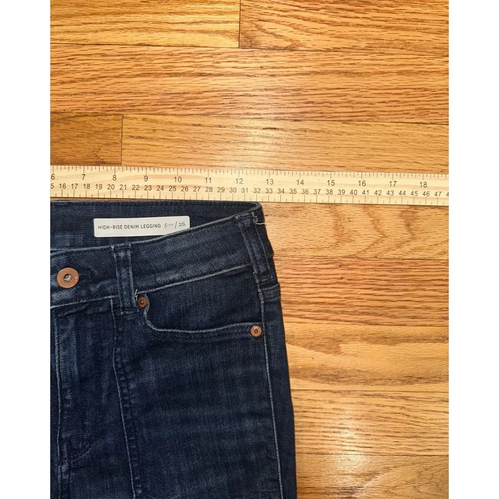 Anthropologie Pilcro letterpress Jeans Womens size 26 ladies denim legging pants